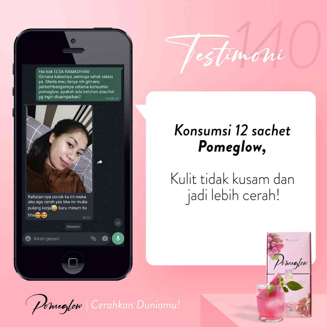 testi 140 (kulit tidak kusam dan lebih cerah)