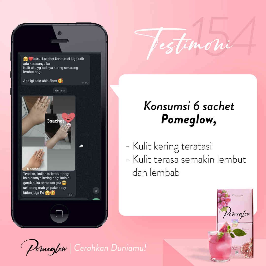 testi 154 (kulit kering teratasi, kulit lebih lembut, lembab)