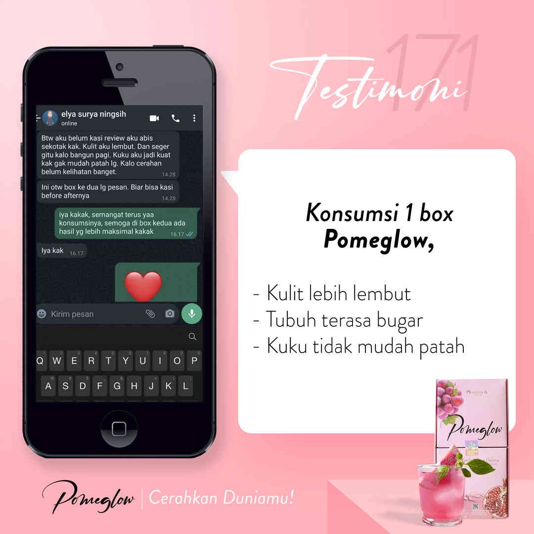 testi 171 (kulit lembut, tubuh bugar, kuku tidak mudah patah)