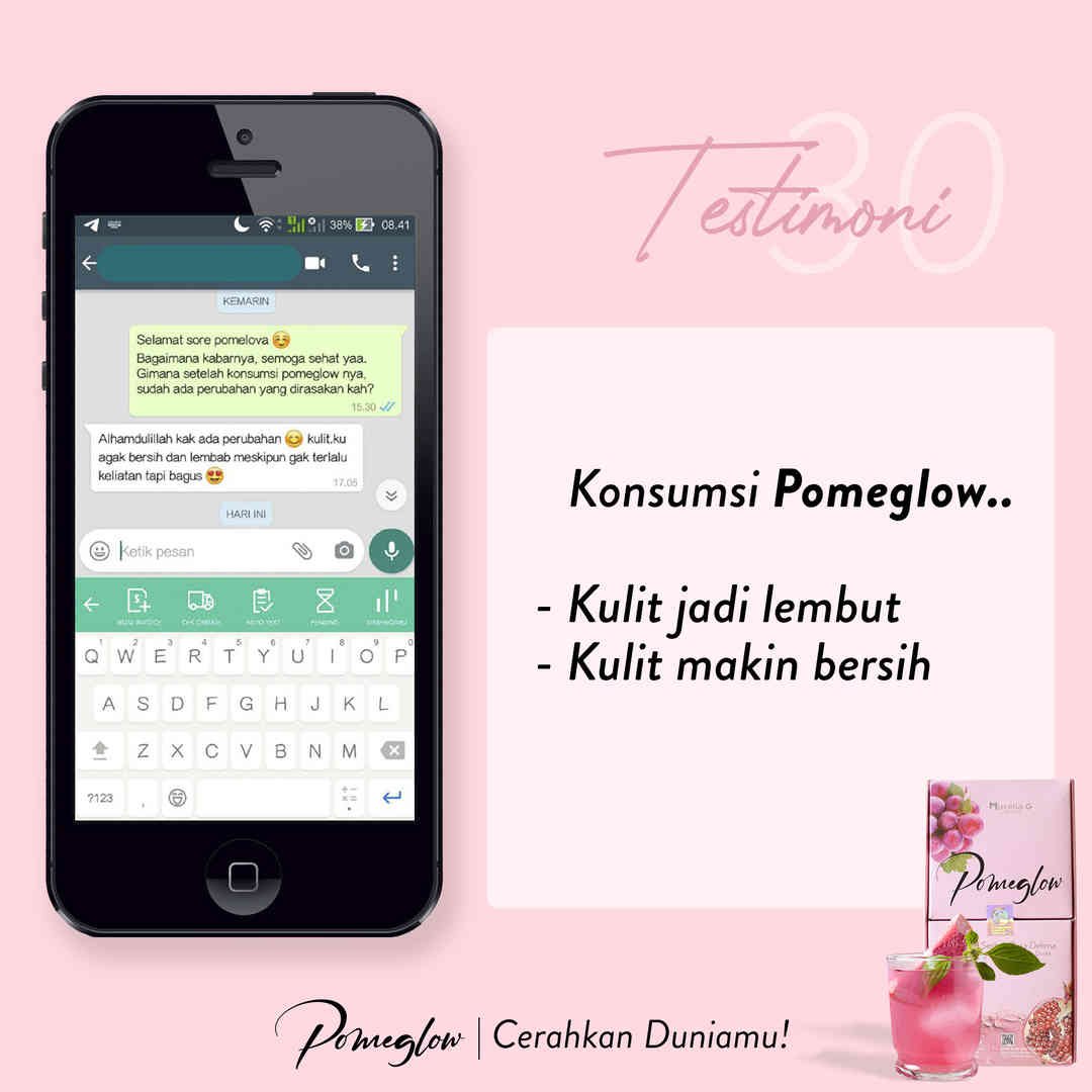 testi 30 (kulit lembab & bersih)