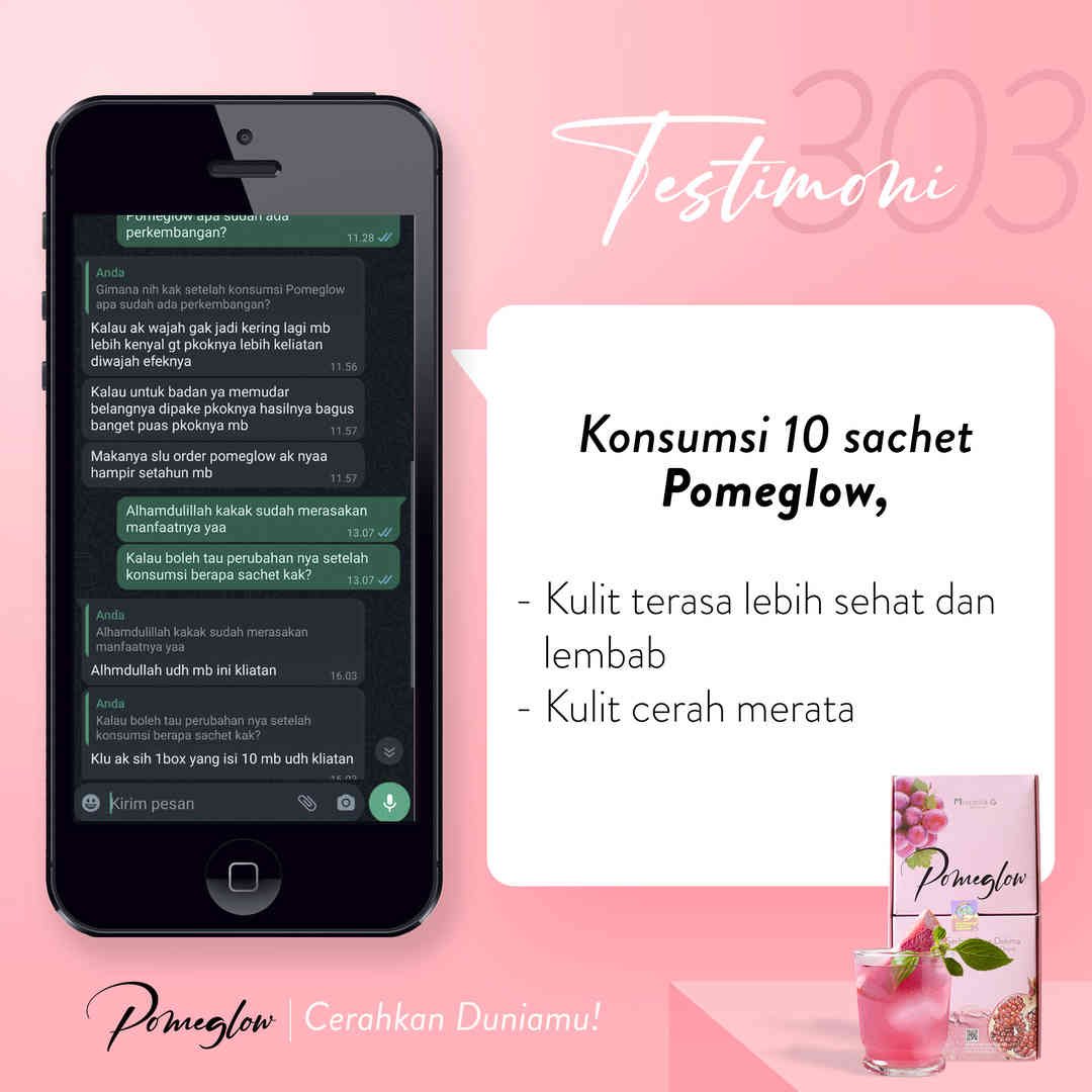 testi 303 (kulit lembab dan cerah merata)