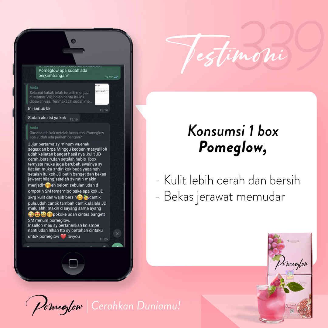 testi 339 (kulit cerah dan besih, bekas jerawat memudar)