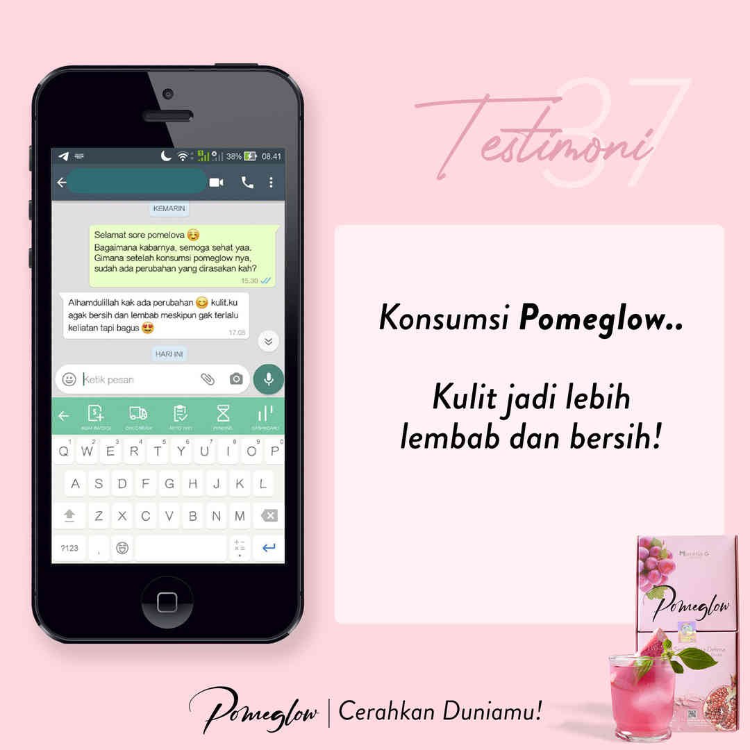 testi 37 (kulit lembab dan bersih)