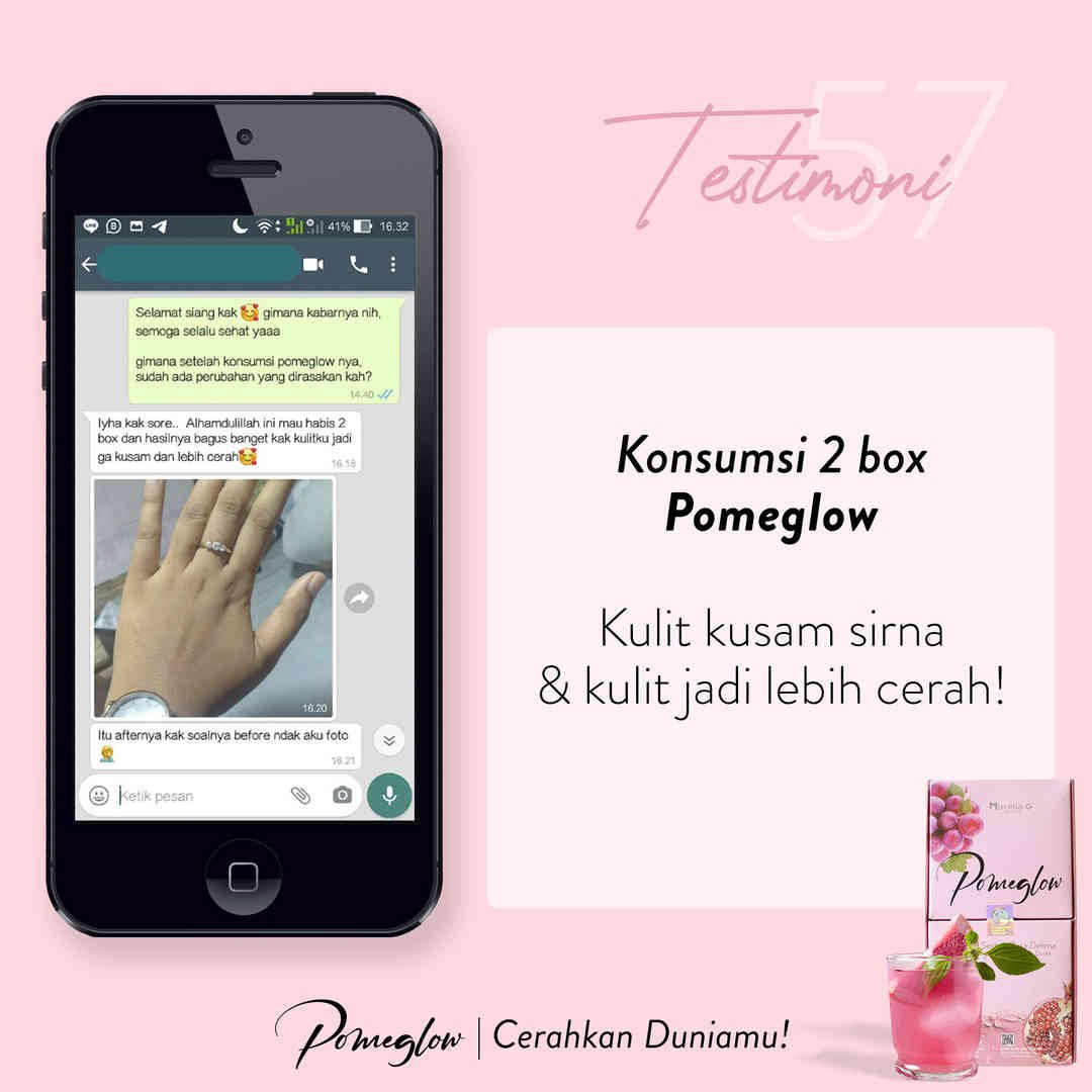 testi 57 pome (kulit kusam sirna & kulit cerah)