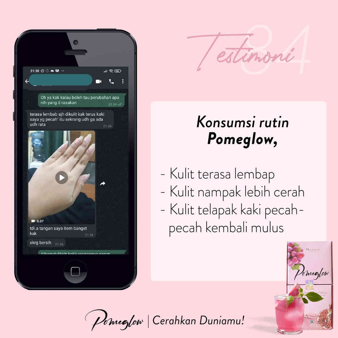 testi 84 (kulit jadi lembab, cerah & kulit pecah-pecah kembali pulih)