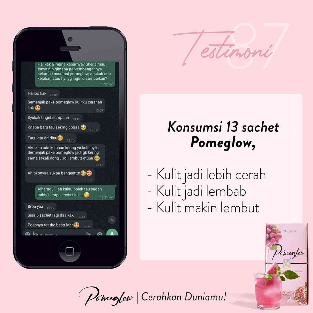 testi 87 (kulit jadi cerah, lembab & lembut)